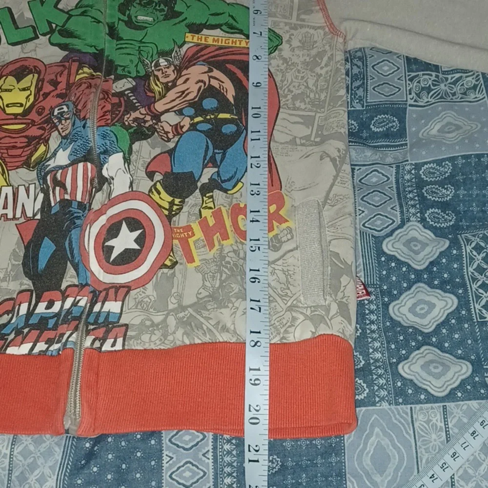 Marvel Avengers Kids Hoodie Jacket Size 7/8